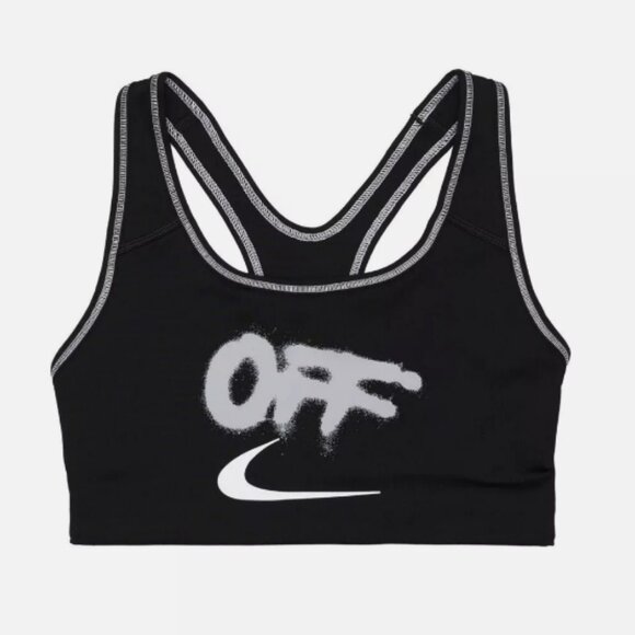 NIKE X OFF WHITE NRG WOMEN SPORTS BRA SIZE - S - Picture 4 of 6